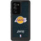 NBA Los Angeles Lakers Black Primary Logo Galaxy Note20 Ultra 5G Waterproof Case